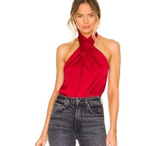 Amerie Pleated Halter top - Size XXS